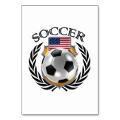 USA Fußball 2016 Fangerät Tischnummer (Vorderseite)