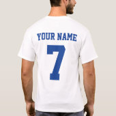 Usa Fußball 2026 T-Shirt (Rückseite)
