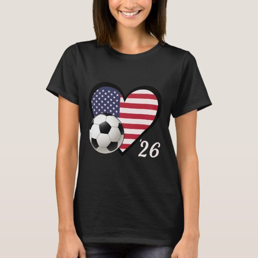 Usa Fußball 2026 T-Shirt (Vorderseite)