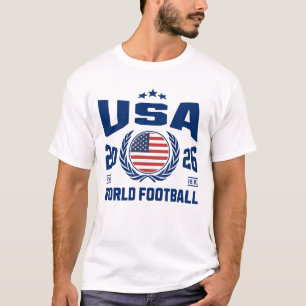 USA Fußball 2026 Weltfußball T-Shirt