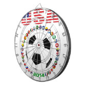 USA-Fußball 4017 Dartscheibe (Vorderseite rechts)