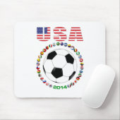 USA-Fußball 4017 Mousepad (Mit Mouse)