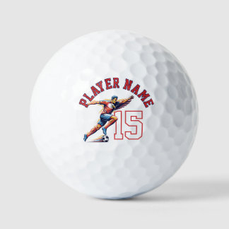 USA-Fußball-Adler Athlet Patriotische Nationalmann Golfball