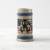 USA-Fußball-Bier Stein Bierglas (Mittel)