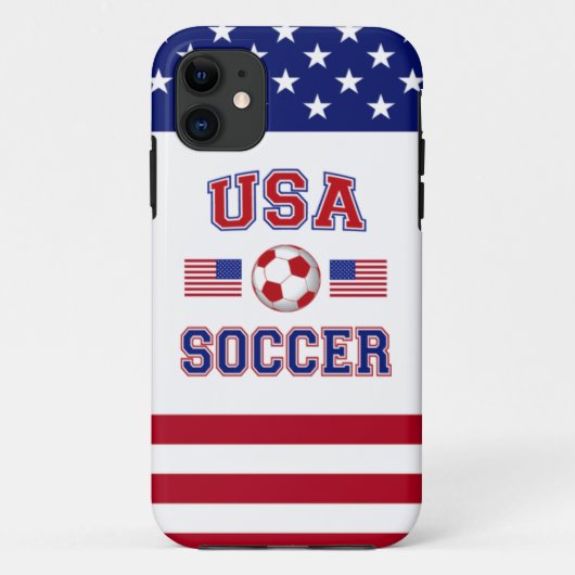 USA-Fußball Case-Mate iPhone Hülle (Rückseite)