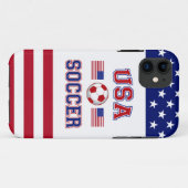 USA-Fußball Case-Mate iPhone Hülle (Rückseite (Horizontal))