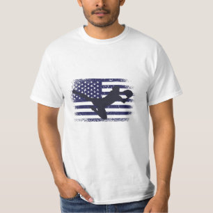 USA Fußball Fan Jersey Shirt Amerikanische Flagge