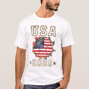USA Fußball - Geschenk für American Football Fans  T-Shirt