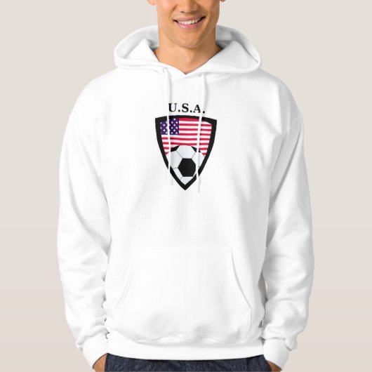 USA-Fußball Hoodie (Vorderseite)