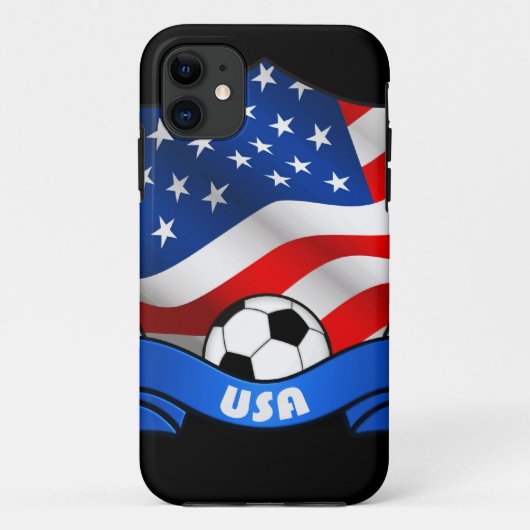 USA-Fußball iPhone 5 Hülle (Rückseite)