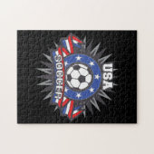 USA-Fußball Puzzle (Horizontal)