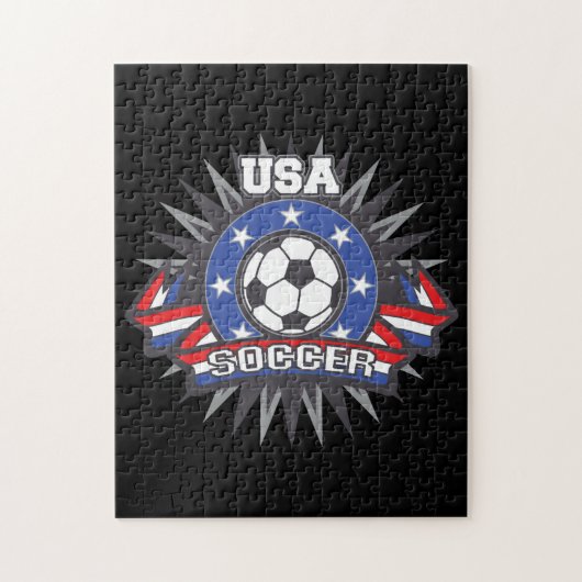 USA-Fußball Puzzle (Vertikal)
