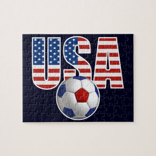 USA-Fußball Puzzle (Horizontal)