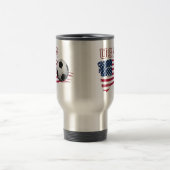 USA-Fußball Reisebecher (Mittel)