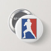 USA-Fußball-Spieler-T - Shirts und Geschenke Button (Vorne & Hinten)