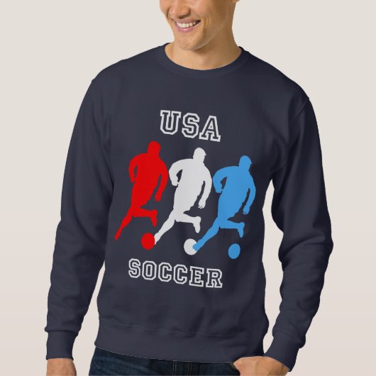USA-Fußball Sweatshirt (Vorderseite)
