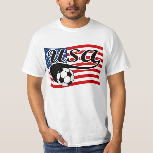 USA-Fußball T-Shirt (Vorderseite)