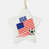 USA-Fußball-Team Keramikornament (Rechts)