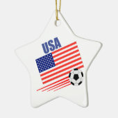 USA-Fußball-Team Keramikornament (Links)