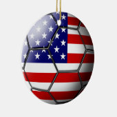 USA-Fußball-Verzierung Keramikornament (Rechts)