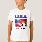 USA-Fußball-Weltmeisterschaft 2010 T-Shirt (Vorderseite)