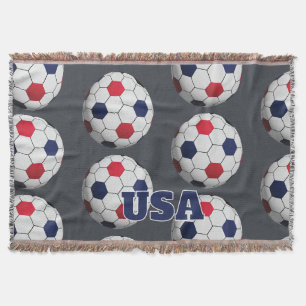 USA Fußballtrikot Decke