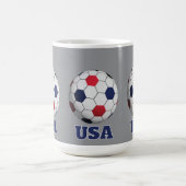 USA Fußballtrikot Kaffeetasse (Mittel)