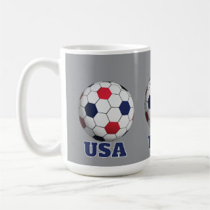 USA Fußballtrikot Kaffeetasse