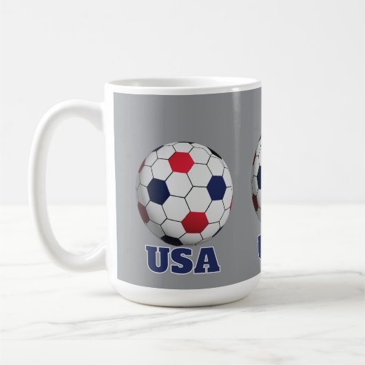 USA Fußballtrikot Kaffeetasse (Links)