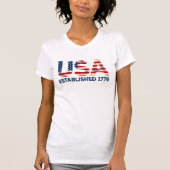 USA gegründet 1776 T-Shirt (Vorderseite)