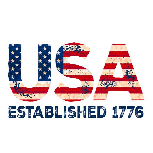USA gegründet 1776 T-Shirt