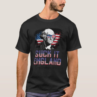 USA George Washington Sind zum Kotzen es England 1 T-Shirt