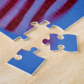 USA, Georgia, Tybee Insel, Flagge, die 2 fliegt Puzzle (Seite)