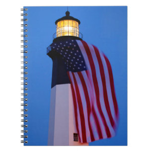 USA, Georgia, Tybee Island, Flagge weht 2 Notizblock