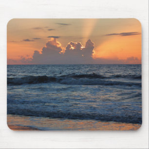 USA, Georgia, Tybee Island, Tybee Island Strand Mousepad
