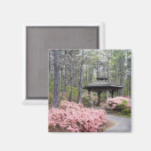 USA, Georgien, Pine Mountain. Ein Gazebo unter Magnet (Vorderseite/Rückseite)
