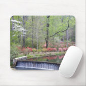 USA, Georgien, Pine Mountain. Ein kleiner Wasserfa Mousepad (Mit Mouse)