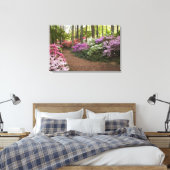 USA, Georgien, Pine Mountain. Ein Weg durch Leinwanddruck (Insitu (Schlafzimmer))