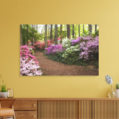 USA, Georgien, Pine Mountain. Ein Weg durch Leinwanddruck (Insitu (Wohnzimmer))