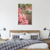USA, Georgien, Pine Mountain. Ein Weg durch Leinwanddruck (Insitu (Schlafzimmer))