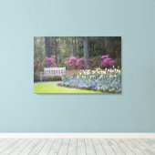 USA, Georgien, Pine Mountain. Eine Grenze von Leinwanddruck (Insitu (Holzboden))