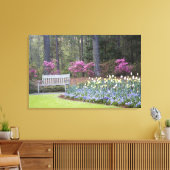 USA, Georgien, Pine Mountain. Eine Grenze von Leinwanddruck (Insitu (Wohnzimmer))