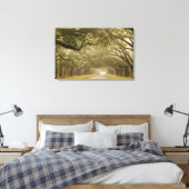 USA, Georgien, Savannah, Ein eisengesäumter Antrie Leinwanddruck (Insitu (Schlafzimmer))