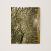 USA, Georgien, Savannah, Ein eiserner Fahrtweg in Puzzle (Vertikal)