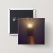  USA; Georgien; Savannah.  Tybee Island Leuchtturm Button (Vorne & Hinten)
