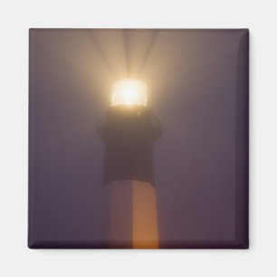 USA; Georgien; Savannah. Tybee Island Lighthouse Magnet