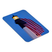 USA, Georgien, Tybee Island, Flagge 2 Magnet (Rechte Seite)