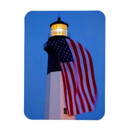 USA, Georgien, Tybee Island, Flagge 2 Magnet (Vertikal)