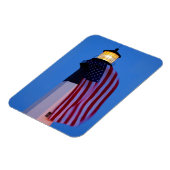 USA, Georgien, Tybee Island, Flagge 2 Magnet (Linke Seite)