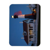 USA, Georgien, Tybee Island, Flagge Magnet (Vertikal)